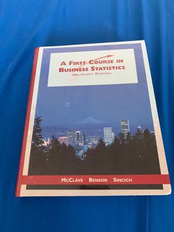 A first course in business statistics