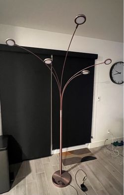 Modern 5-Light LED Floor Lamp