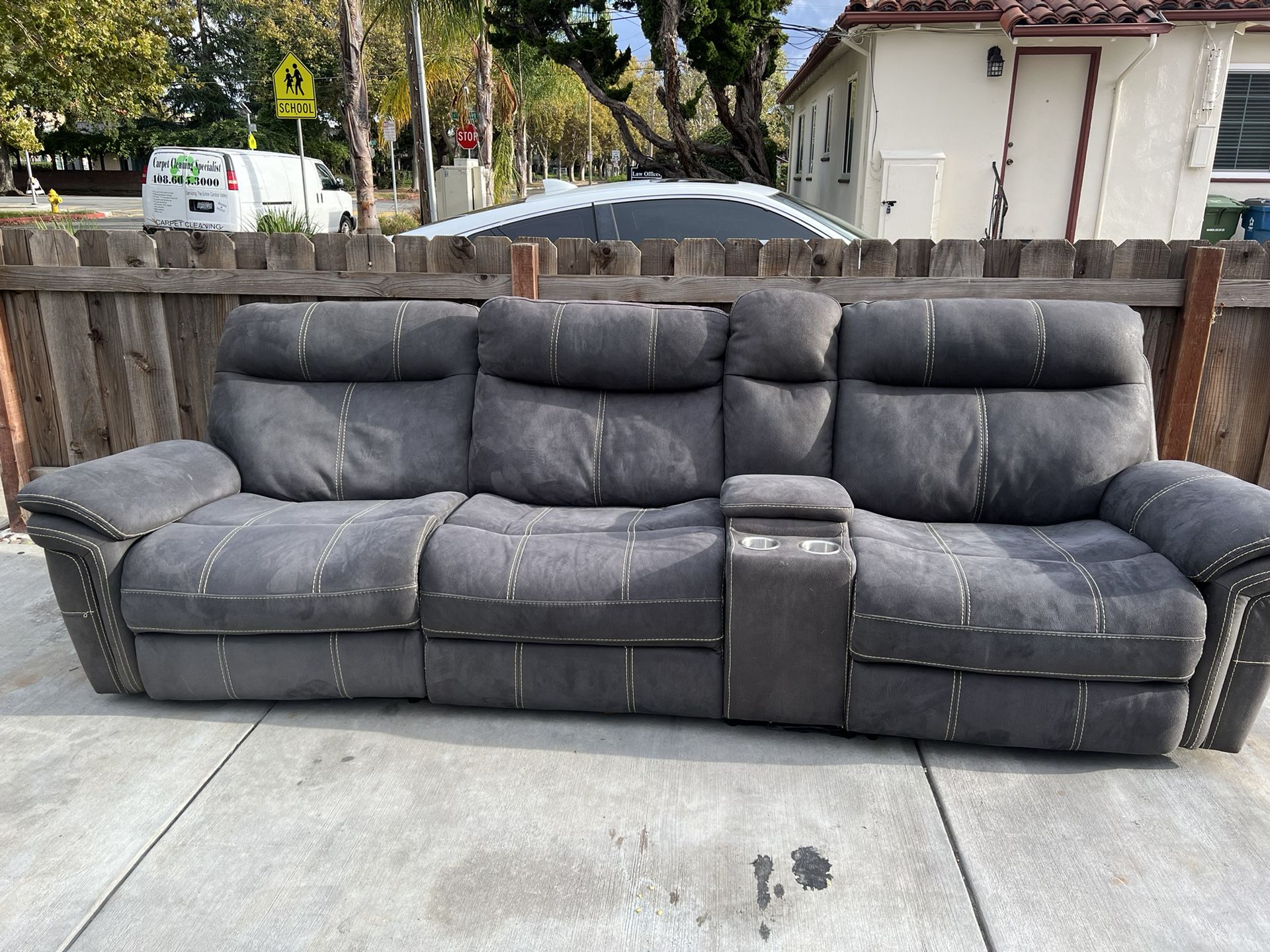 Recliner Sectional Couch 