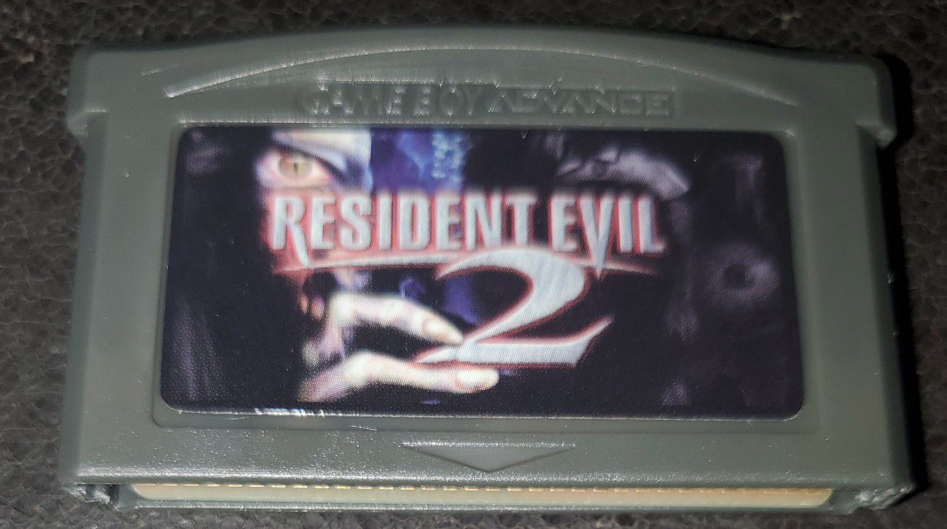 Resident Evil 2 GBA Game Cartidge Gameboy Advance Video Game