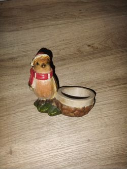 Bird Candle Holder