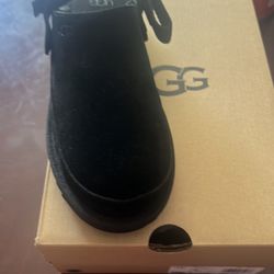 UGG Black Slip-on Shoes