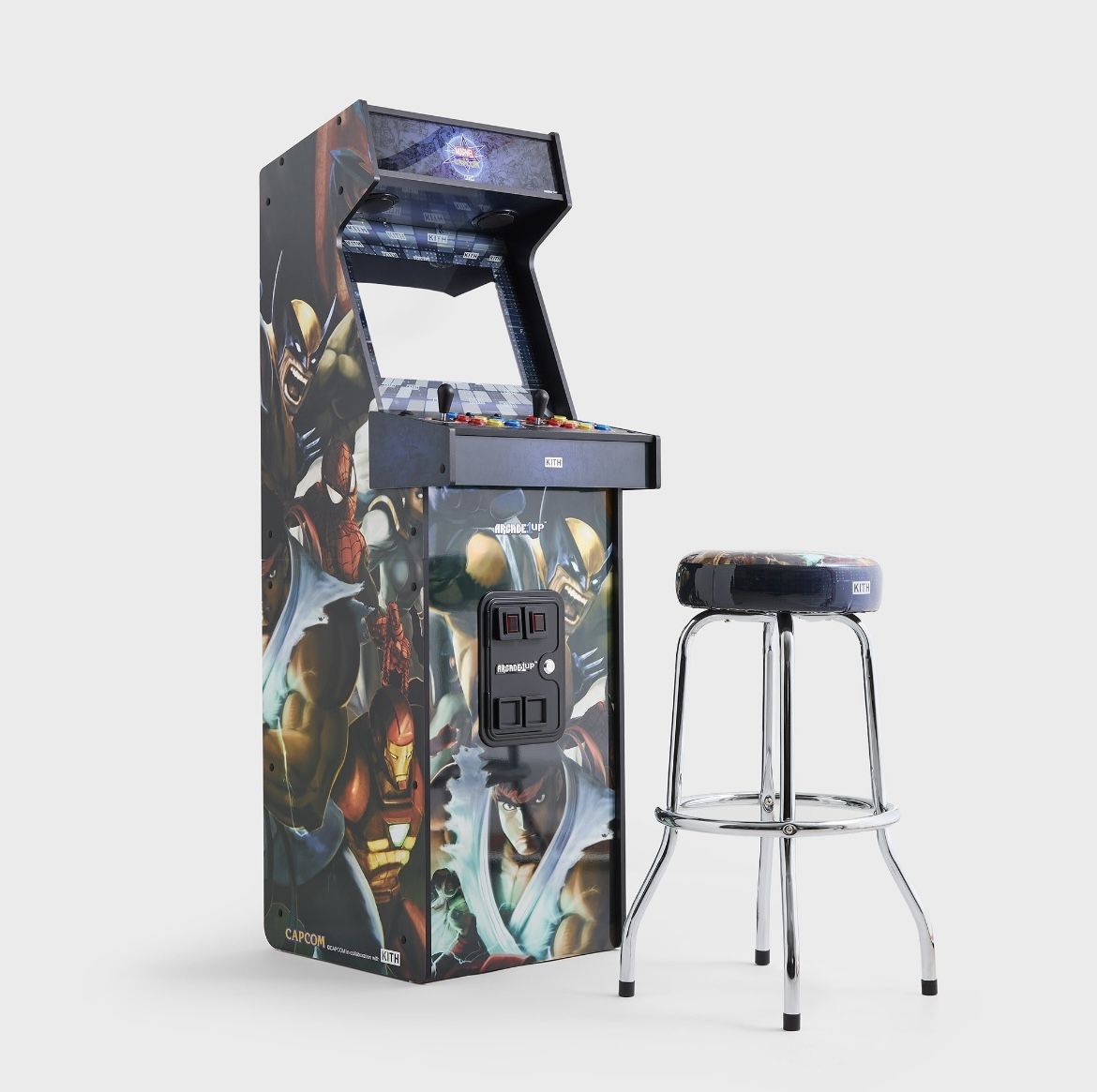 Marvel vs. Capcom 2  — Kith for Arcade1Up Arcade + Stool [PRESALE] *Ships 11/30*