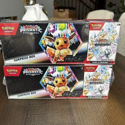Pokemon TCG Prismatic Evolutions Surprise Box Booster Bundle 2Pack Sam’s Club
