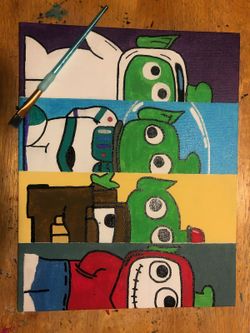 Canvas painting