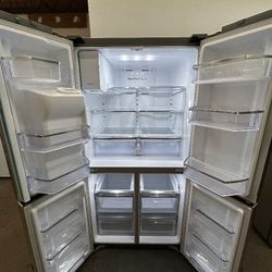 REFRIGERATOR SAMSUNG STAINLESS STEEL WITH WARRANTY 👌 