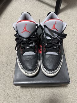 VNDS JORDAN 3 BLACK CEMENT SIZE 11