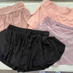 Women’s Small Shorts Pickleball Tennis 