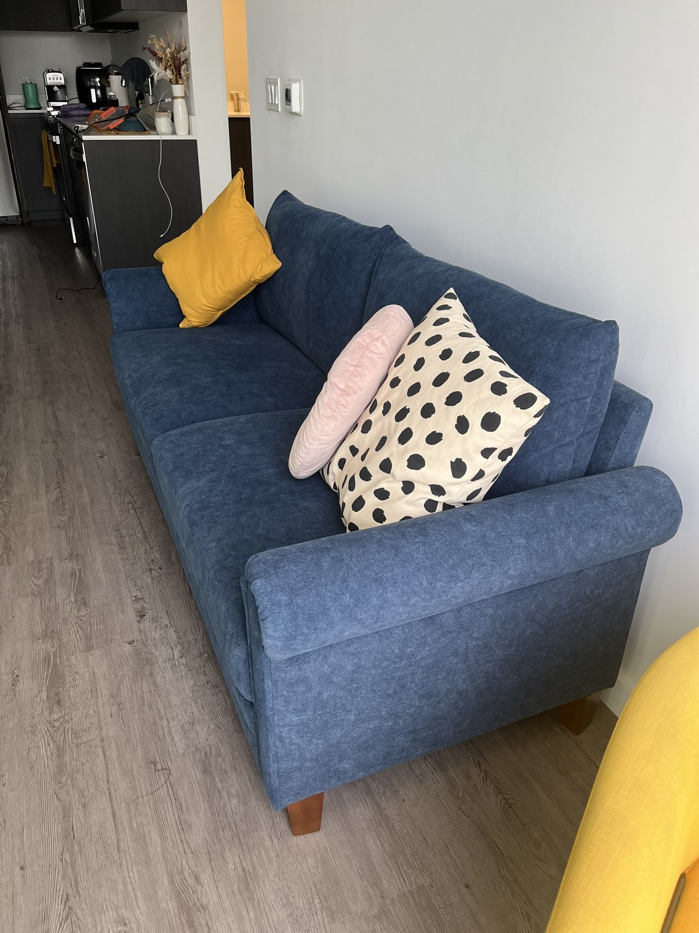 Modular Blue Sofa