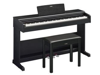 Yamaha Arius YDP-105 88-Note Digital Piano with Bench, Black-1098 (Used)