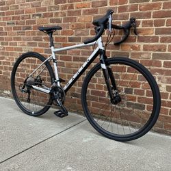 NEW CLOSEOUT 2022 52CM MARIN GESTALT SILVER 16 SPEED ADVENTURE GRAVEL ROAD BIKE