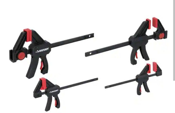 Husky Trigger Clamp Set (4-Piece) 