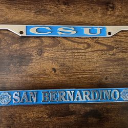 CSU San Bernardino License Plate Frame 