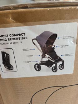 Baby Jogger City Sights Dark Slate Compact Folding Reversible Modular Stroller