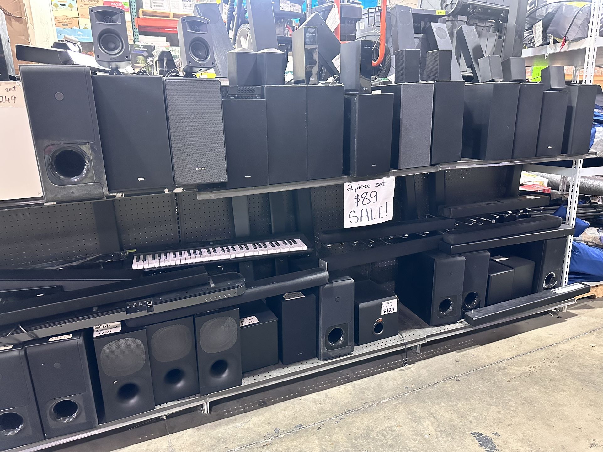 Yamaha,Samsung, Sony 2pc Set (soundbar, Subwoofer)