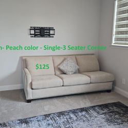 3-Seater Corner Sofa for Sale – Like New Condition