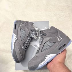 Jordan 5 Wolf Grey Men’s & Youth Sizes