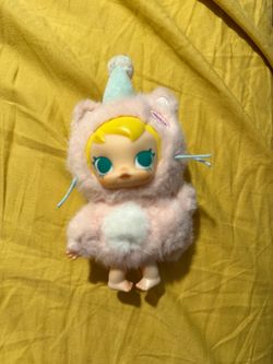 pink baby Molly keychain
