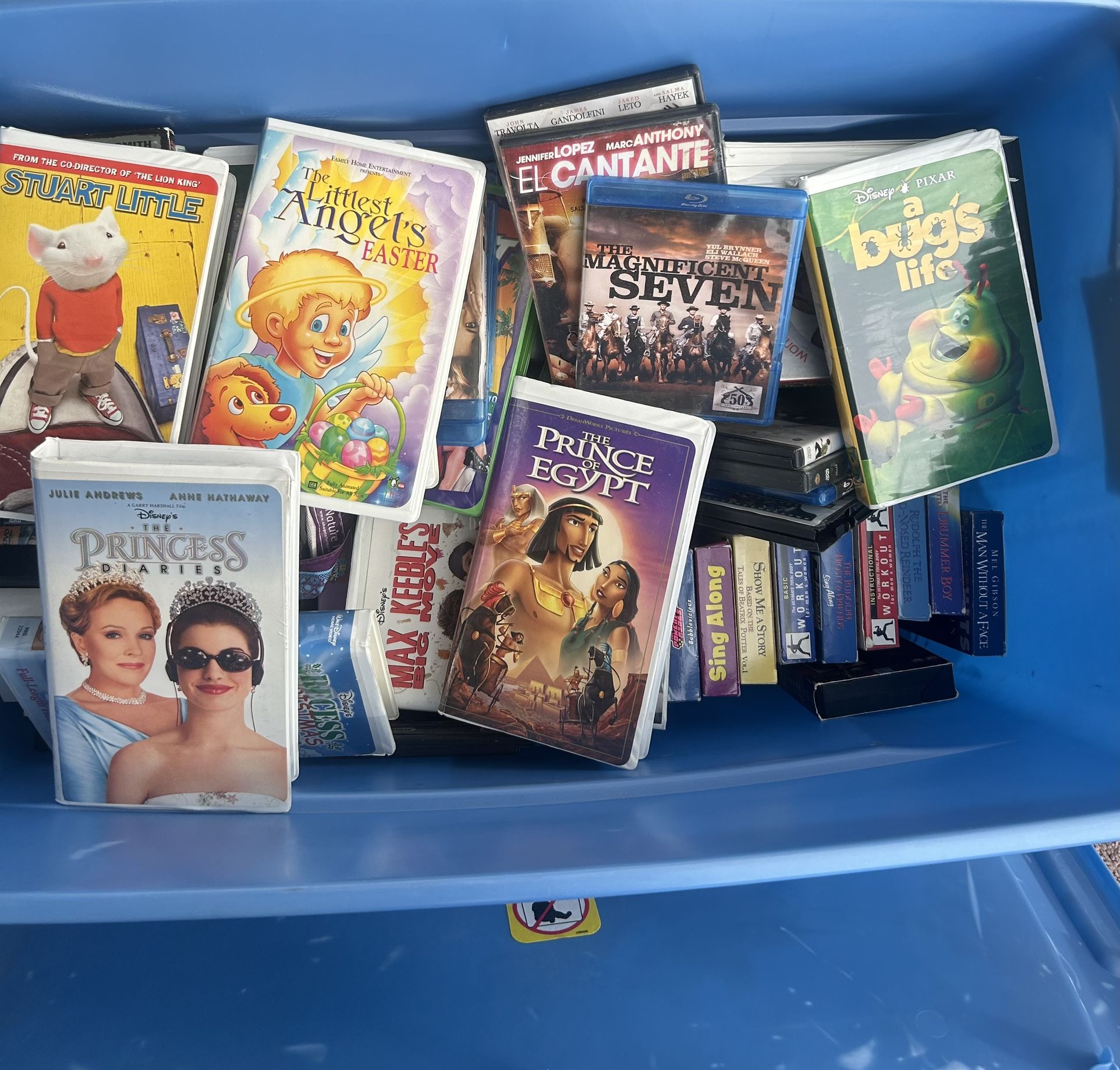 VHS, DVD, Blue Ray.. OBO