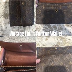 Vintage Louis Vuitton Wallet