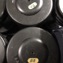 Ivanko Pro Dumbells 85 LB PAIR