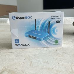 Latest Model Superbox Smart Media Player S7 max 6k 