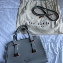 Ted Baker Lexia Leather Grain Adjustable Handle Tote Shoulder HandBag Thumbnail