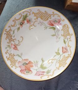Stunning Vintage 10" Bareuther Bavaria Bowl