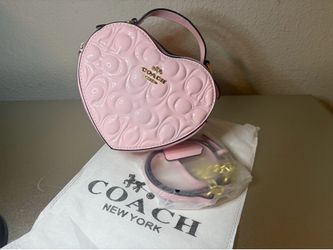 Pink Heart Shaped Purse