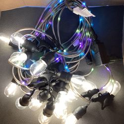 48 Feet Shatterproof Led String Light With Color Changing Light Wire