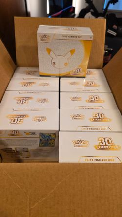 10x Brand New Sealed 30th ETB's
