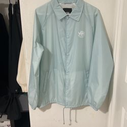 Vans Oversized Jacket- Babyblue