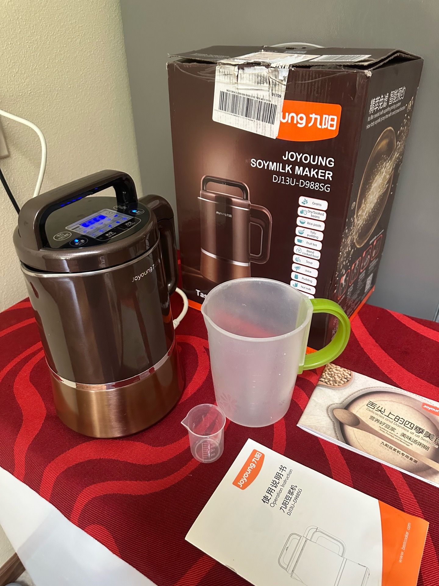 Joyoung soy milk maker