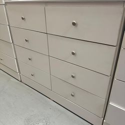 Eight Drawers Rails Dresser