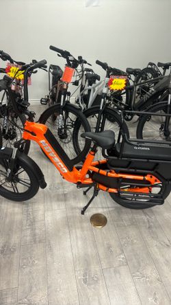Cargo ebike aluminum frame with torque sensor