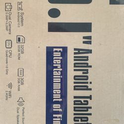 10.1” Android Tablet By CWOWDEFU (All info On Box)