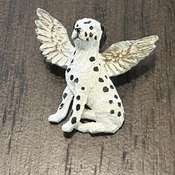 Dalmatian Dog Brooch 
