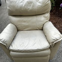 Leather Recliner- Free