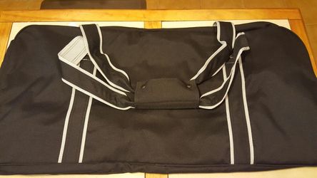 Football Duffle Bag Black