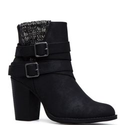 NEW Shoedazzle High Heeled Booties