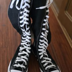 Black converse