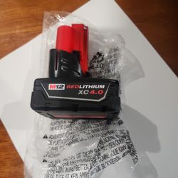 Milwaukee M12 Battery 4.0Ah 