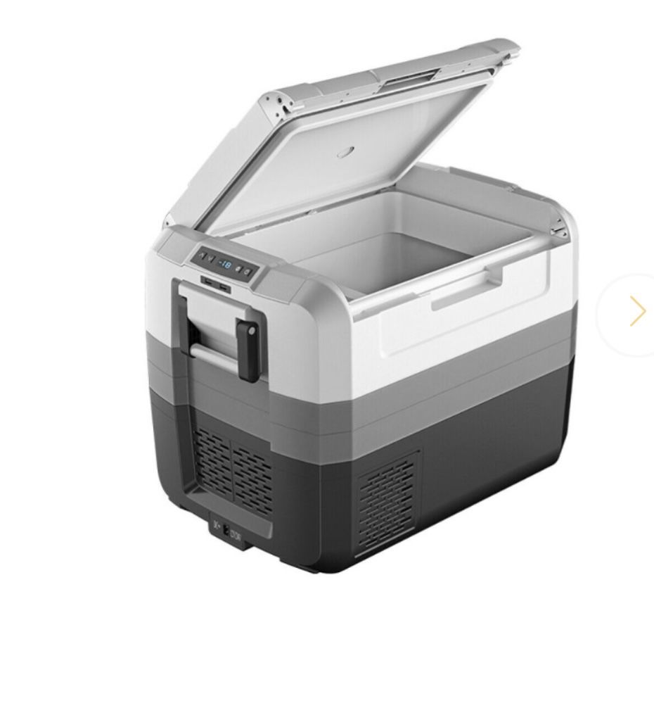 58/70 Quart Portable Electric Camping Car Cooler Car Refrigerator