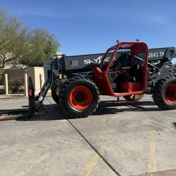 2018 Skyjack Sj 843 Telehandler Reach Fork 
