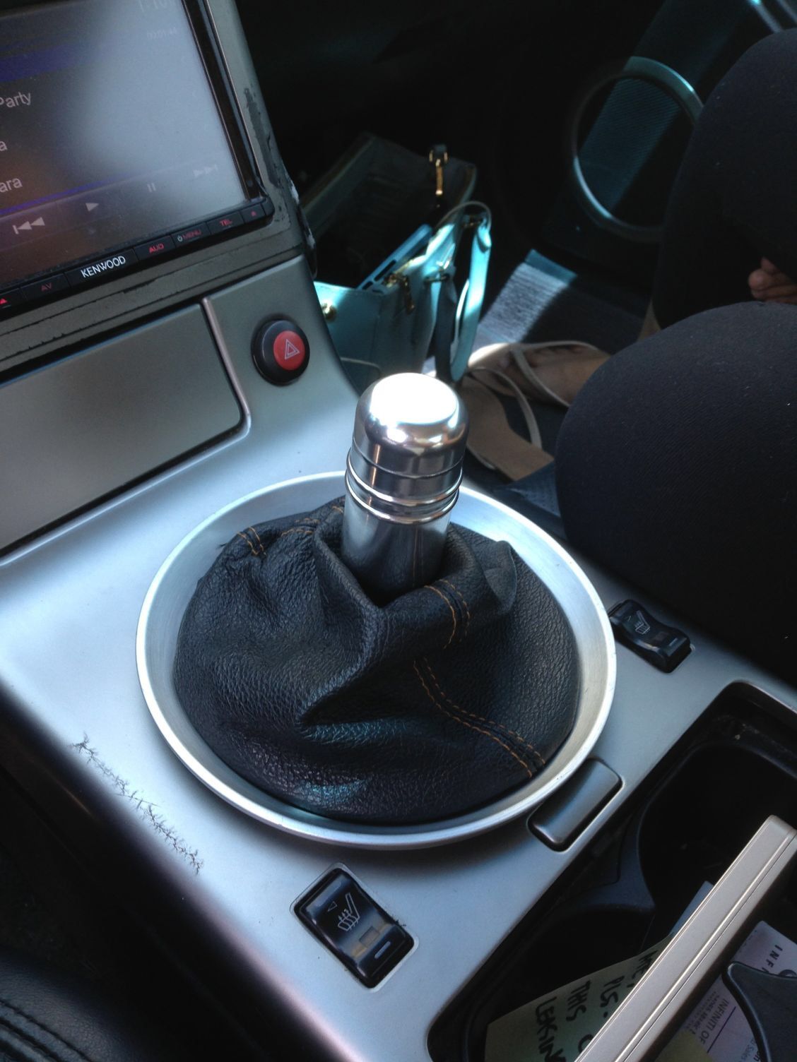 G35 Inifiti - shift knob + shift boot