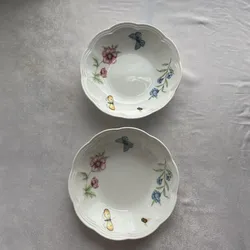 Lenox Butterfly Meadow Bowls Set Of 2