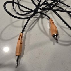 6FT 3.5mm AV to RCA Male Adapter Audio Video Camcorder Cable