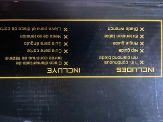 QEP wet tile saw