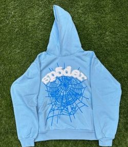 Blue Sp5der Hoodie