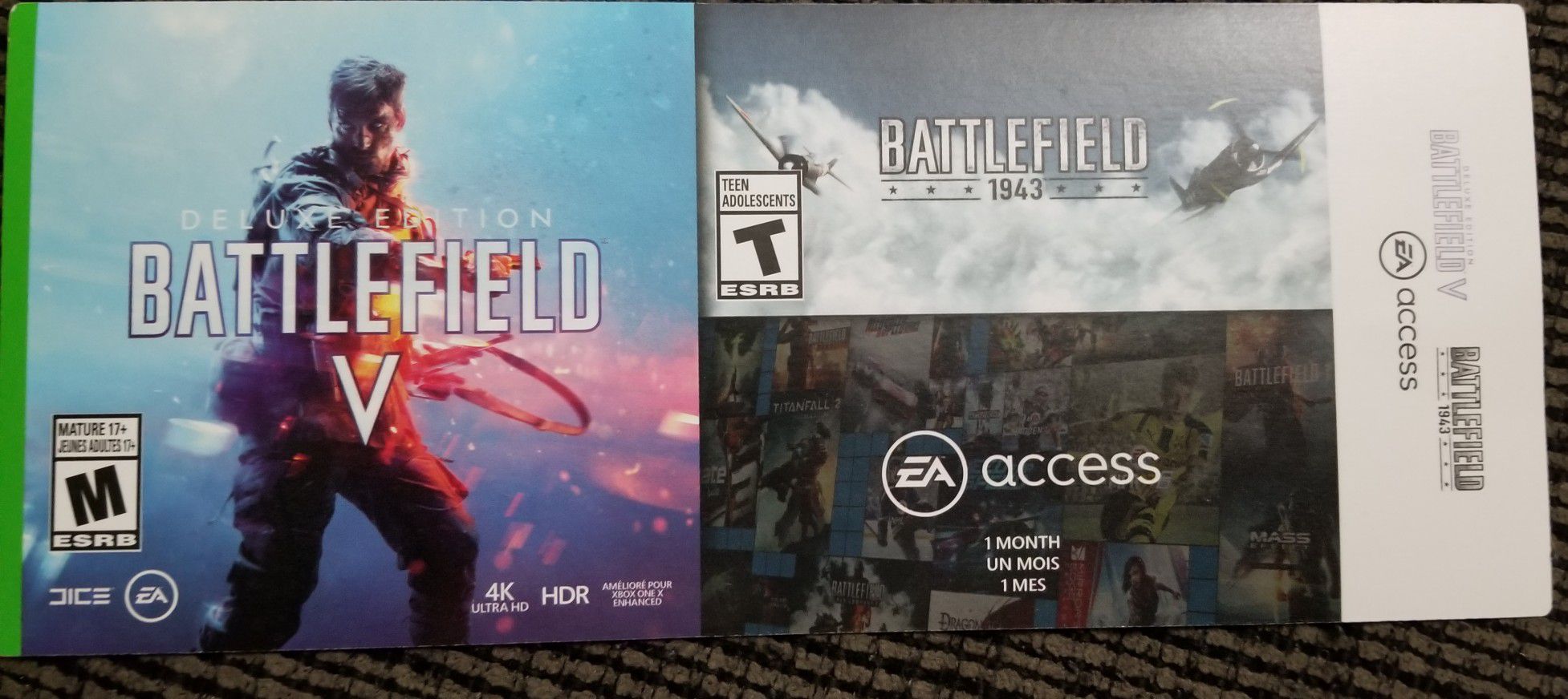 Battlefield 5 Deluxe Edition + BF1943 + 1 MONTH GAME PASS DIGITAL